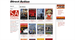 Desktop Screenshot of directaction.org.au