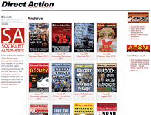 Tablet Screenshot of directaction.org.au